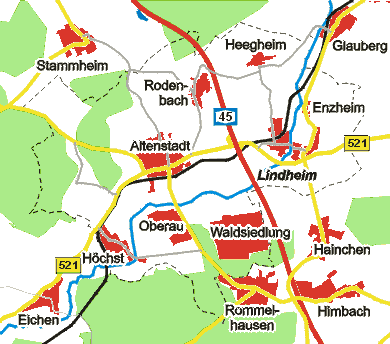 Karte Altenstadt